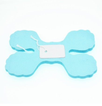 Гирлянда растяжка бумажная 3 м 16 на 11 см голубой Киев - изображение 2