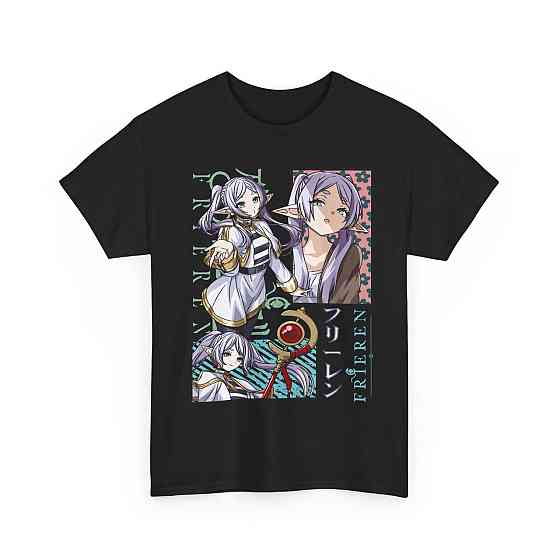 Футболка аниме Аниме Гифтс Ферн Старк оверсайз (S/M/L) Черний AnimeJ0112 Днепр