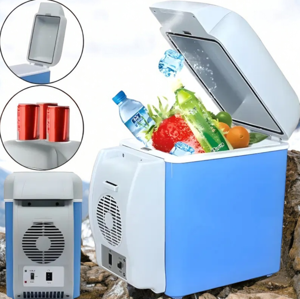 Пластиковий автохолодильник Port Able Electronic 7.5 л з живленням від прикурювача 12V. Одеса - фото 2