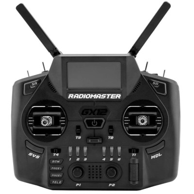 Пульт управления для дрона RadioMaster GX12 radio ExpressLRS Edge XT M2 (HP0157.0094-BLK) Винница - изображение 1