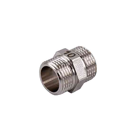 Ніпель 3/8″ЗЗ нікельований під прокладку NN222G OPTIMUM Тернопіль