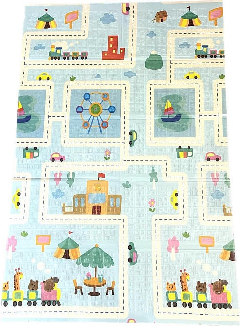 Килимок ігровий 2-х сторонній термо EVA 180х120х0.8см (С-45508) Чернігів - фото 3