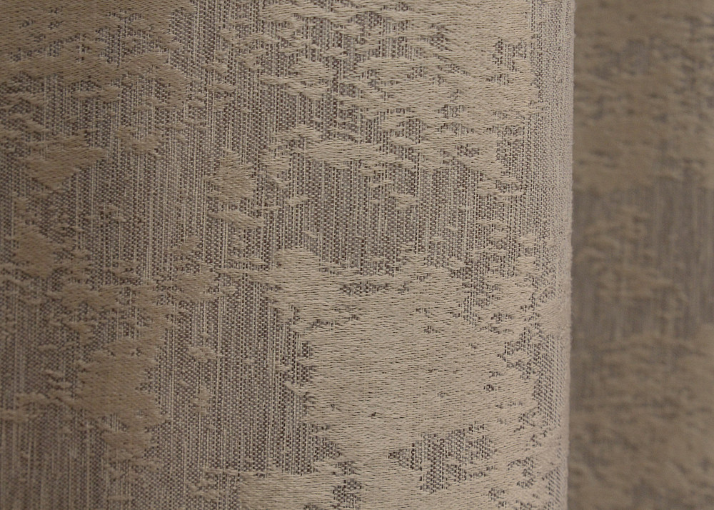 Комплект коротких штор VR-Textil Жакард Sultan XO № 1680ш Темно-бежевий 130х170 см 2 шт (35-0329) Київ - фото 7