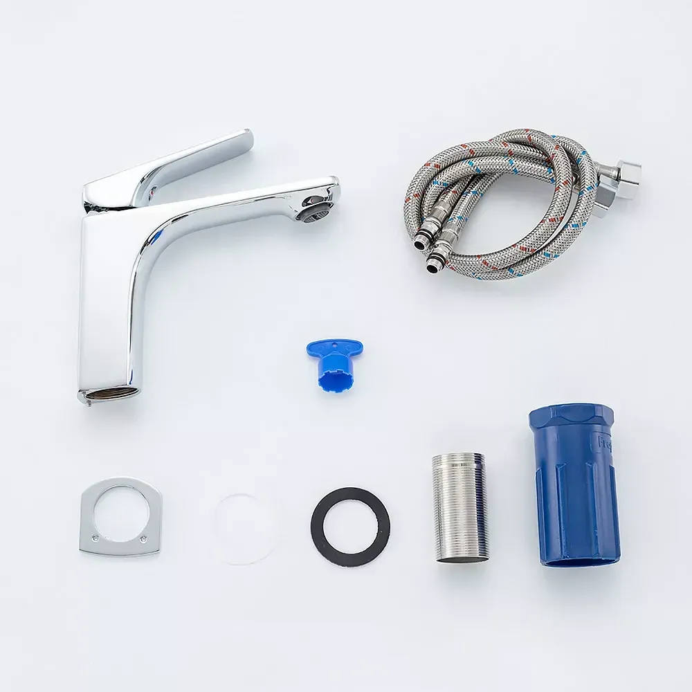 Змішувач для умивальника FRAP F1087 хром Київ - фото 7