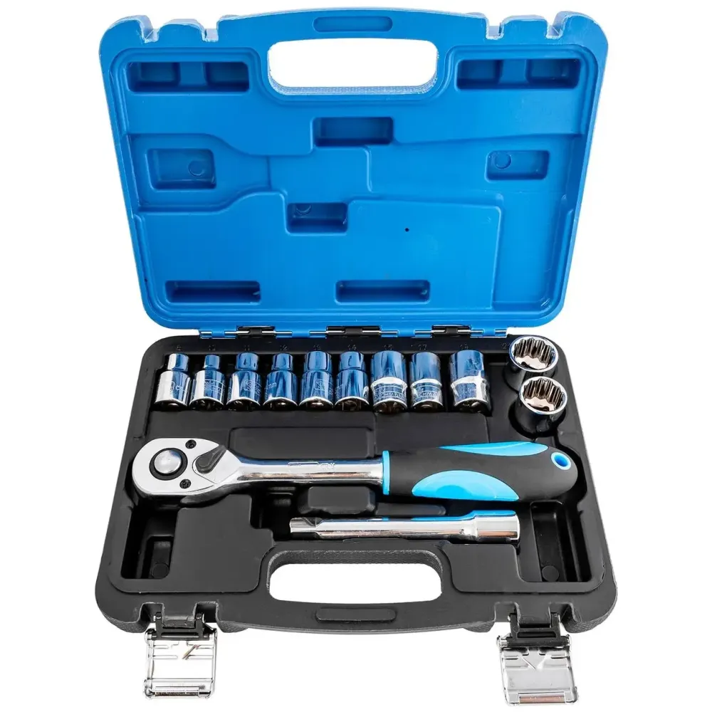 Набір головок 1/2" 12-гранна головка.13 елементів. RICHMANN C4530 Коломия - фото 3