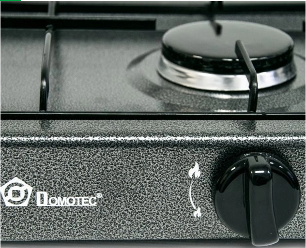 Настольная газовая плита DOMOTEC MS-6602 с 2 конфорками, размеры 470 х 270 х 65 мм – компактная и уд Киев - изображение 9