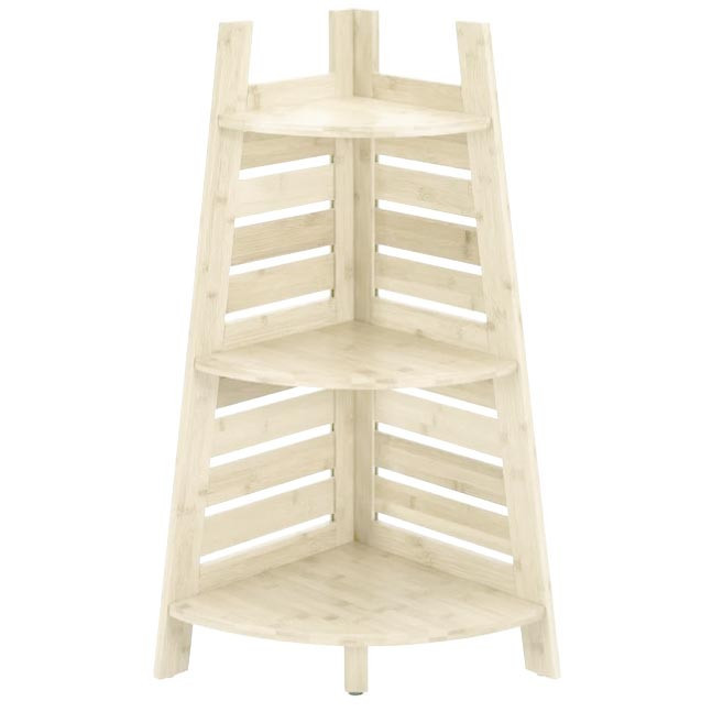 Стеллаж угловой для ванной 