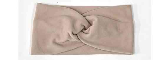 Повязка чалма женская бежевая Киев