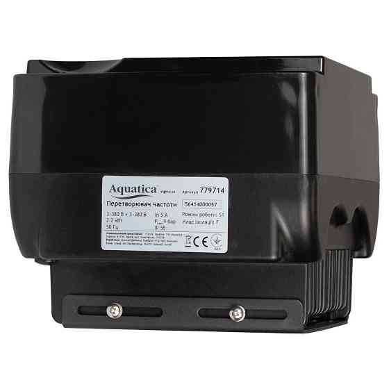 Преобразователь частоты 3~400В × 3~400В до 2.2кВт c датчиком давления AQUATICA (AVF-2.2ТL) (779714) Киев