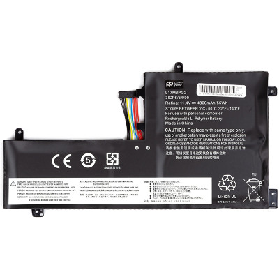Акумулятор до ноутбука LENOVO Legion Y730 (L17M3PG2) (middle cable) 11.4V 4800mAh PowerPlant (NB481798) Вінниця - фото 1