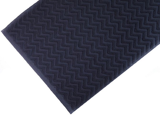 Махровий рушник Ideal Textile Зігзаг 70х140 см (56861033) Графітовий Чернівці - фото 1