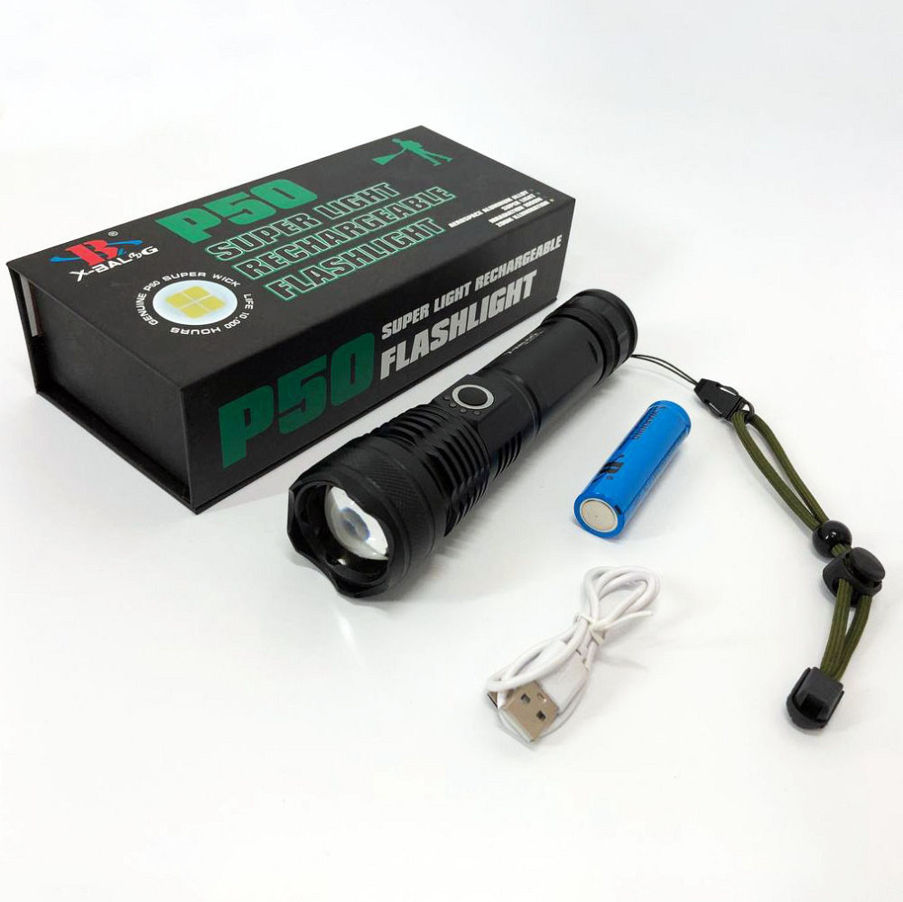 Фонарь ручной хороший POLICE BL-X71-P50, Военный армейский фонарик DW-223 нашлемный, Топ-фонарик Киев - изображение 3