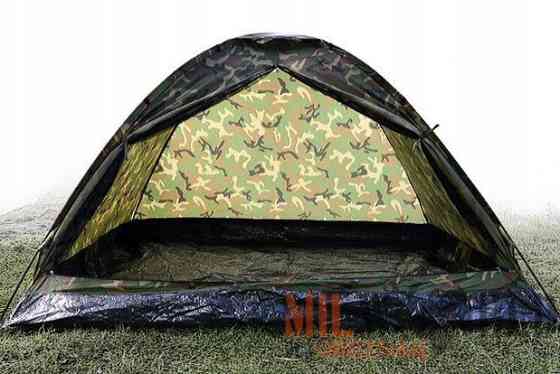 Туристична Палатка тримісна з чохлом до Mil-Tec від Sturm "Iglu Standard" (14215020) Woodland Нововолинськ