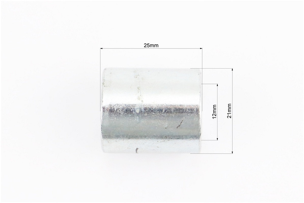 Втулка осі колеса (12x24x21мм) Київ - фото 2