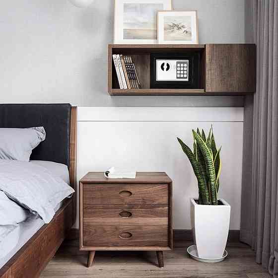 Сейф меблів з електронним кодом та ключем 31x20x20 см,Malatec SBR Київ