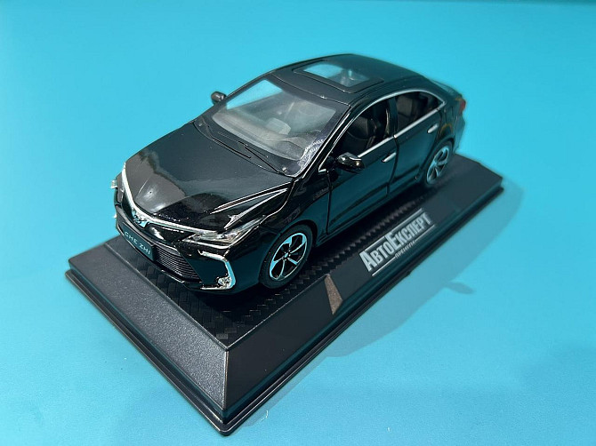 Машинка металева Авто Експерт Toyota Corolla 1:32 метал світло/звук Чорна (GT-6258) Чернігів - фото 10