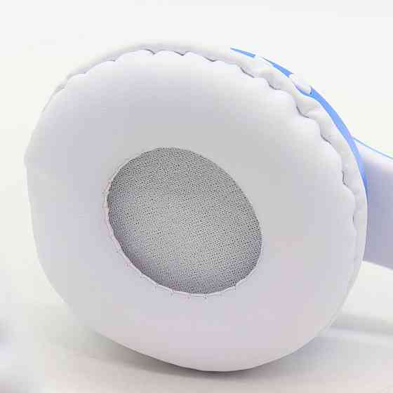 Бездротові навушники з котячими вушками, VZV-23M, Сині / Дитячі Bluetooth навушники з мікрофоном Київ