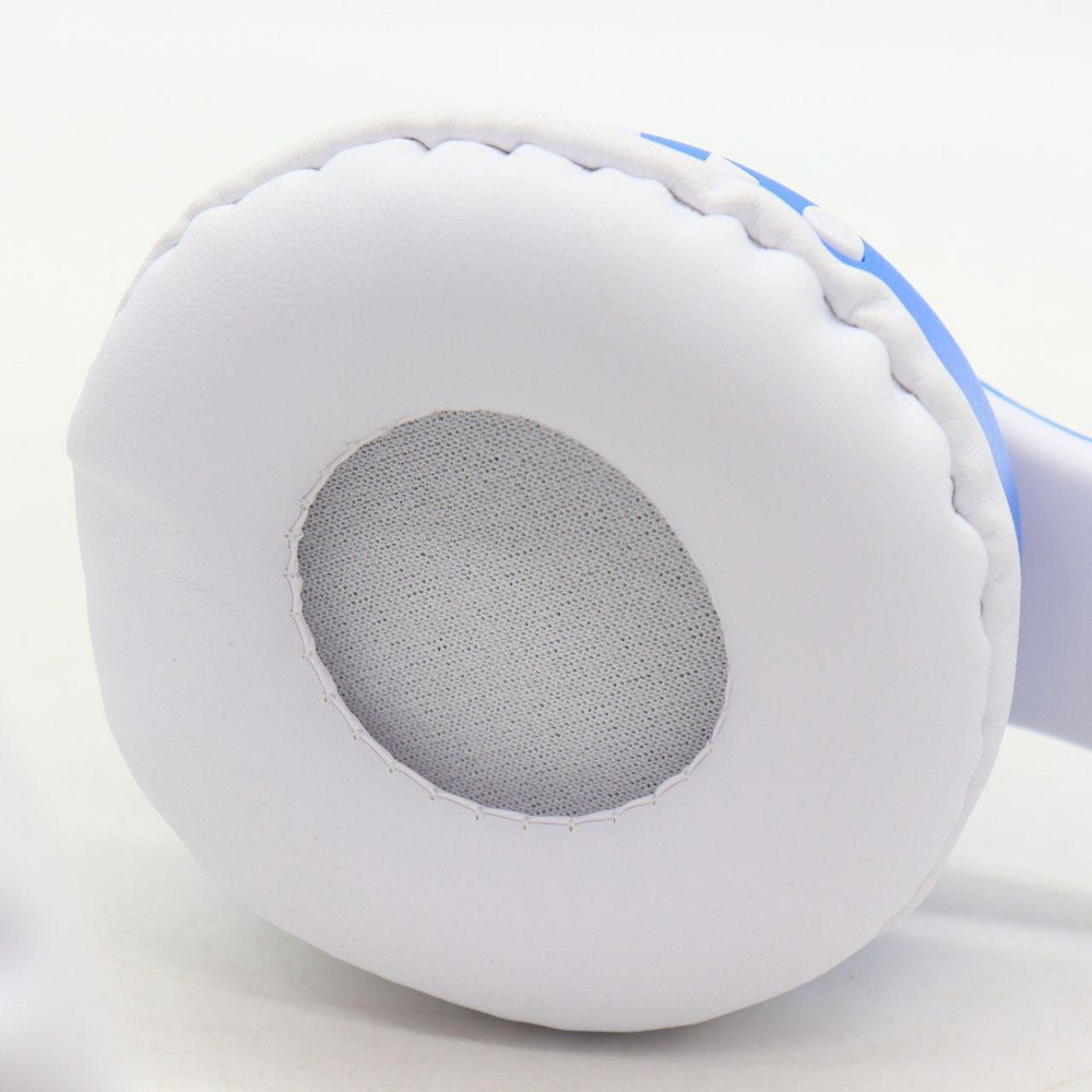 Бездротові навушники з котячими вушками, VZV-23M, Сині / Дитячі Bluetooth навушники з мікрофоном Київ - фото 4