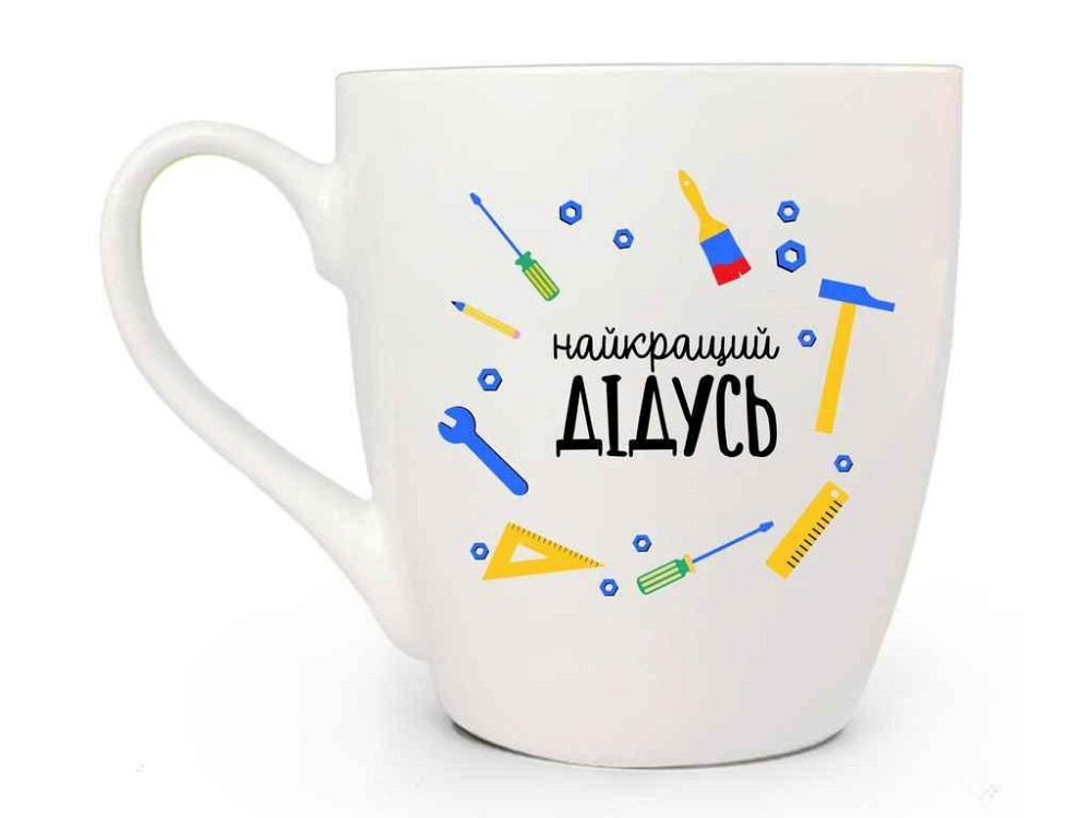 Чашка 500мл Лучший Комнат 50272 в под. коробке ТМ KVARTA Solmir Киев - изображение 1