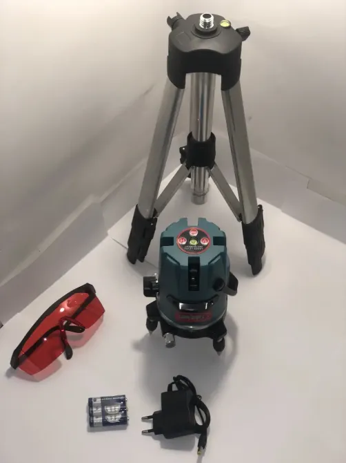 Лазерний рівень Euro Craft ECNL01 – точність і зручність: тринога, валіза Львів - фото 1