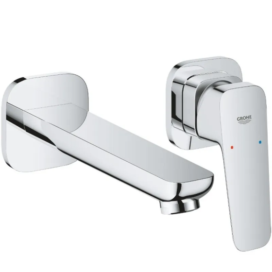 Змішувач для раковини Grohe Cubeo на 2 отвори M-розміру (1017880000)   ( 21666 ) Харків