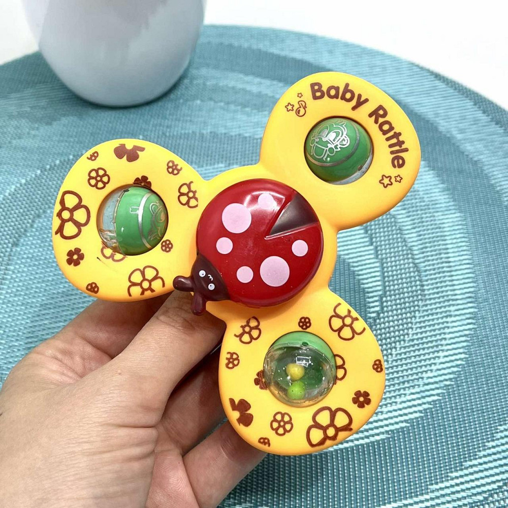 Брязкальце-спінер на присосці розвиває 3 шт в наборі (1152) Чернигов - изображение 3