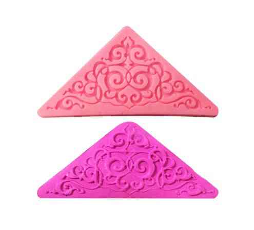 Молд силиконовый Абстракция 105 на 77 на 77 мм розовый Киев