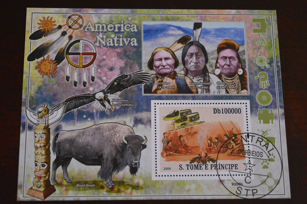 С. Томе і Прінсіпі. Малий аркуш. 2009 рік. Фауна (Б) Полтава - фото 1