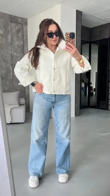 Джинсовый бомбер, который легко станет главной вещью сезона Одесса - изображение 6