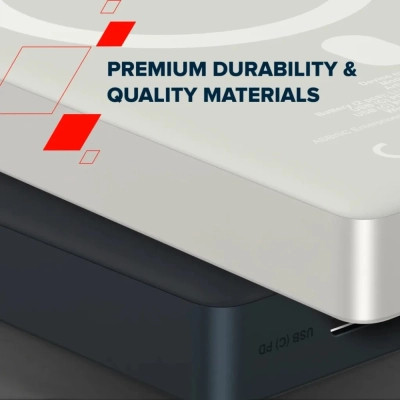 Батарея универсальная Canyon 10000mAh OnPower 511 PD20W Magnetic wireless MagSafe Grey (CNS-CPB511G) Винница - изображение 2