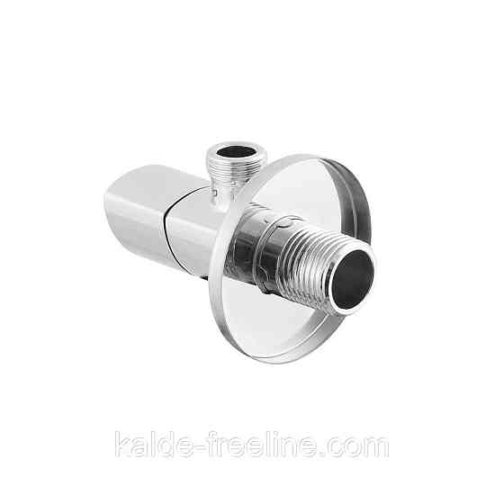 Кран приладовий кутовий Raftec Relo Silver 1/2"х3/8" VKE801005N Харків