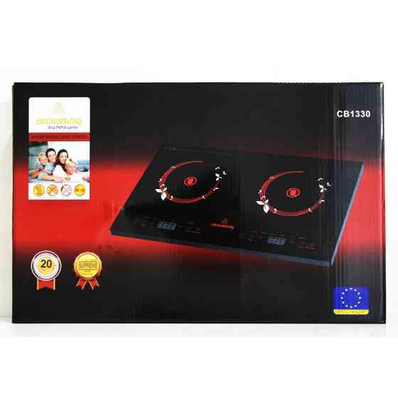 Портативная переносная плита, Настольные плиты для дома, Электроплита настольная бытовая TR-38 Львов