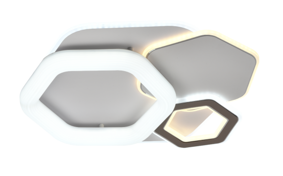 VALESO Стельова світлодіодна люстра , Біла Київ