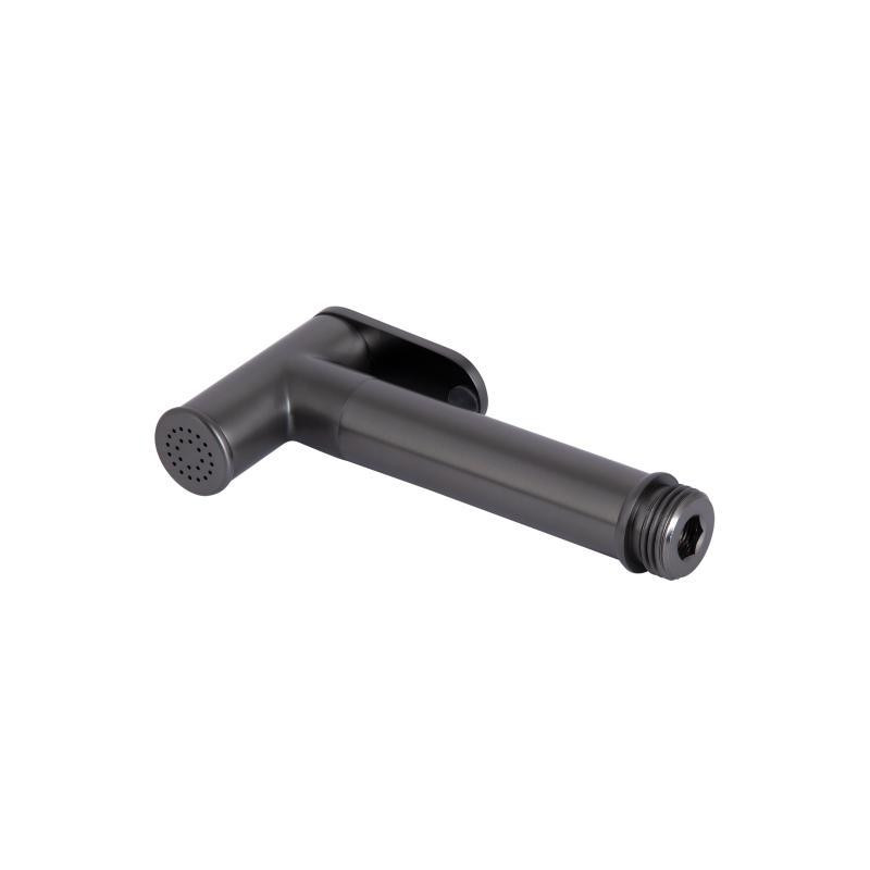 Гигиенический душ из латуни Qtap Slavonice круглый QTSLA262GMB45916 Gunmetal Black PVD Харьков - изображение 4