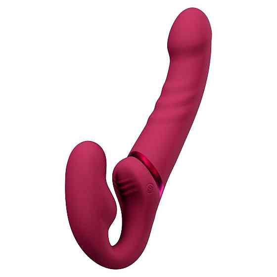 Безремінний смарт-страпон Lovense Lapis vibrating strapless strap-on, 3 мотори Sex Aura Київ