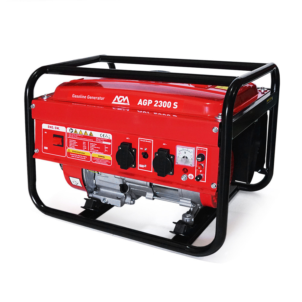Генератор бензин AGP 2300s, однофазный 220V, 50Hz, 2,3KVA(2,2KW), объем 15л Киев - изображение 1