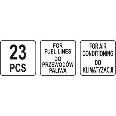 Набір інструментів Yato для обслуговування кабелів (YT-06301) Вінниця