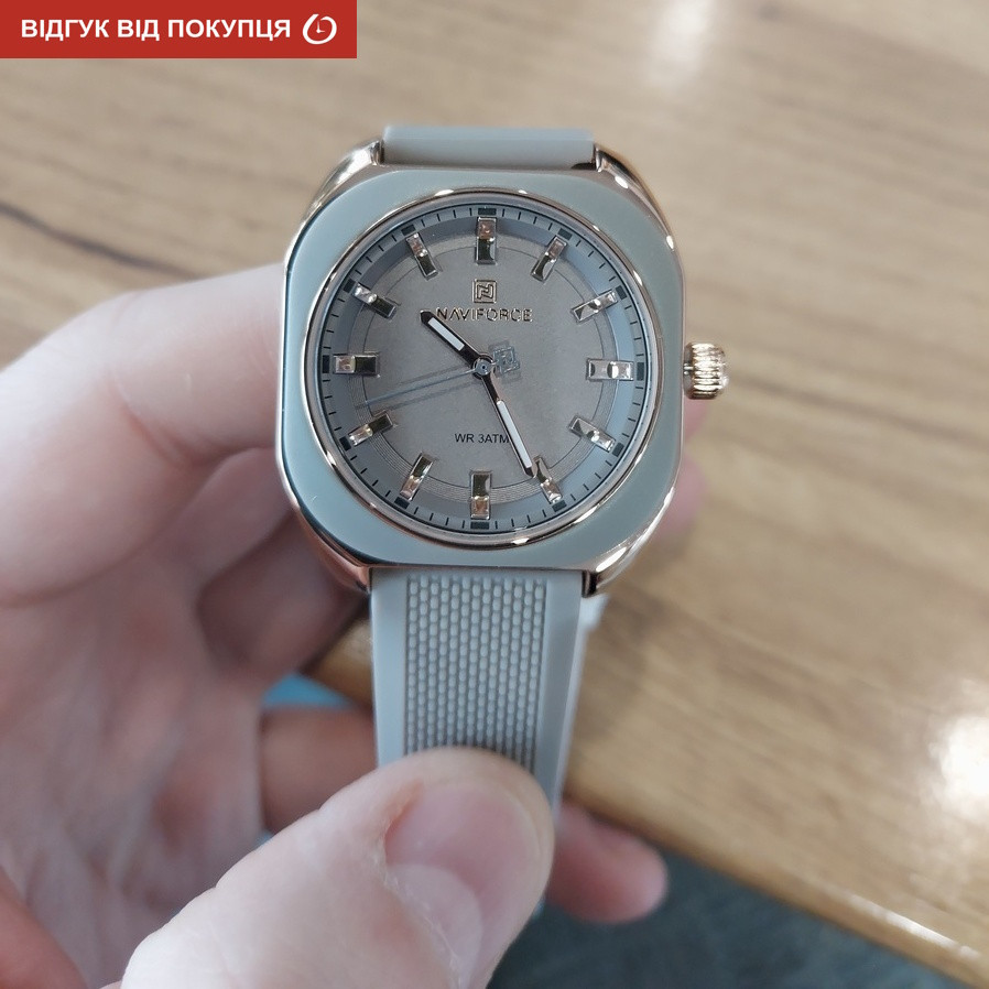Часы женские наручные Naviforce Mira Серый Винница - изображение 18