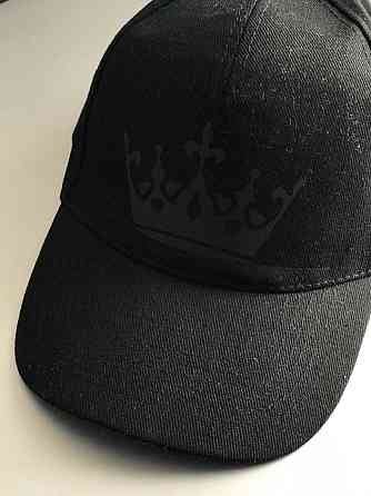 Чорна Кепка/Бейсболка з написом — КОРОНА Чернівці