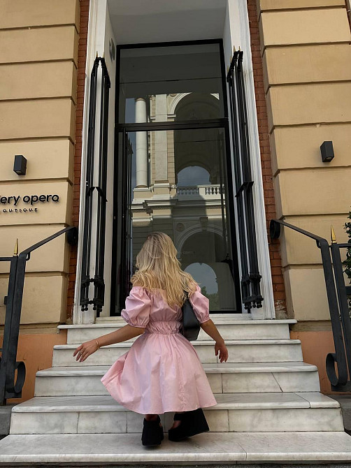 Жіноча стильна романтична літня сукня коттон поплін Одеса - фото 6