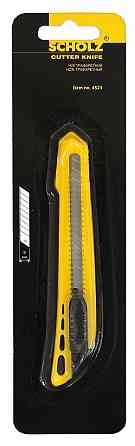 Ніж канцелярський 9 мм "Scholz" автофікс., 4523 , шт Київ
