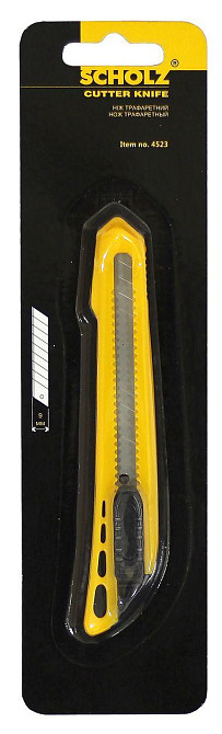 Ніж канцелярський 9 мм 