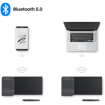 Графічний планшет Huion Inspiroy Keydial KD200 (KD200) Вінниця - фото 5