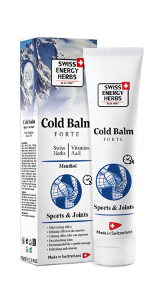Бальзам охолоджуючий Swiss Energy Herbs Cold Balm Forte Sports & Joints 75 мл ментол Київ