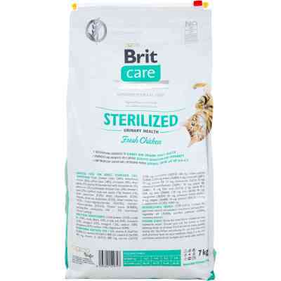 Сухий корм для кішок Brit Care Cat GF Sterilized Urinary Health 7 кг (8595602540723) Вінниця