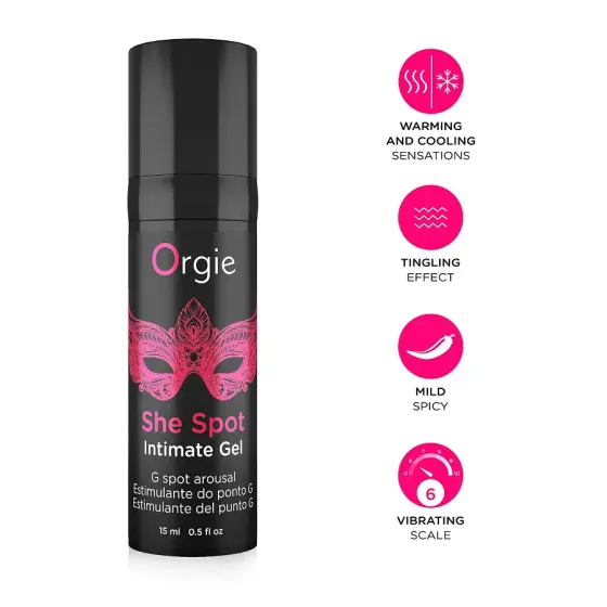 Гель для стимуляції точки G Orgie - She Spot Intimate Gel (15 мл) Львів