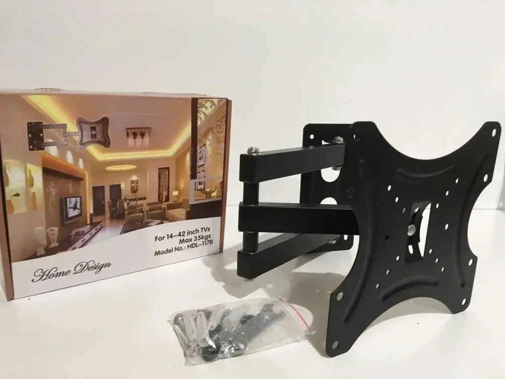 Кронштейн для телевизора с поворотом 14-42 дюйма, Настенный крепеж для TV, крепления для телевизора Коломыя - изображение 1