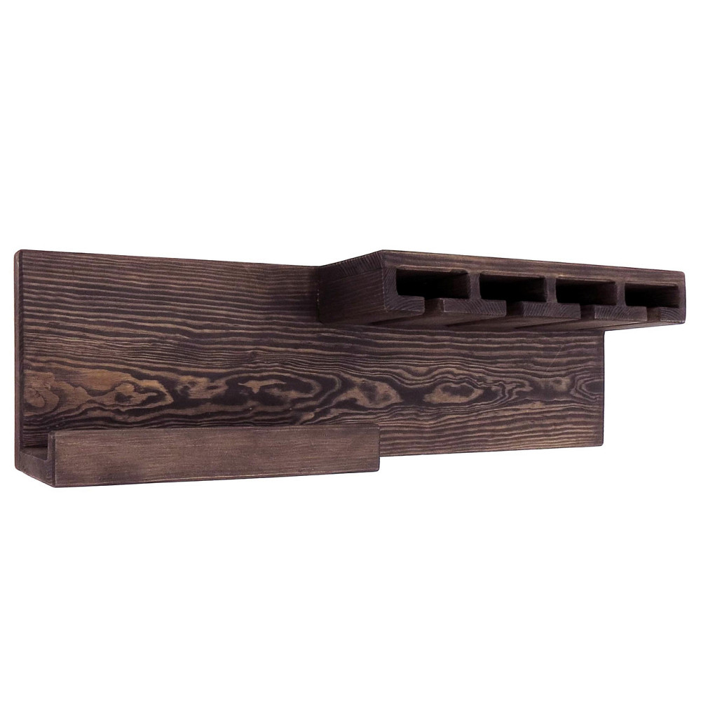 Настенная винная полка 