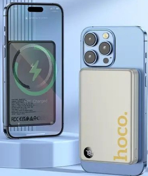 Повербанк PD20W з швидкою зарядкою HOCO Q34 Clever 10000mAh є ОПТ Киев - изображение 2