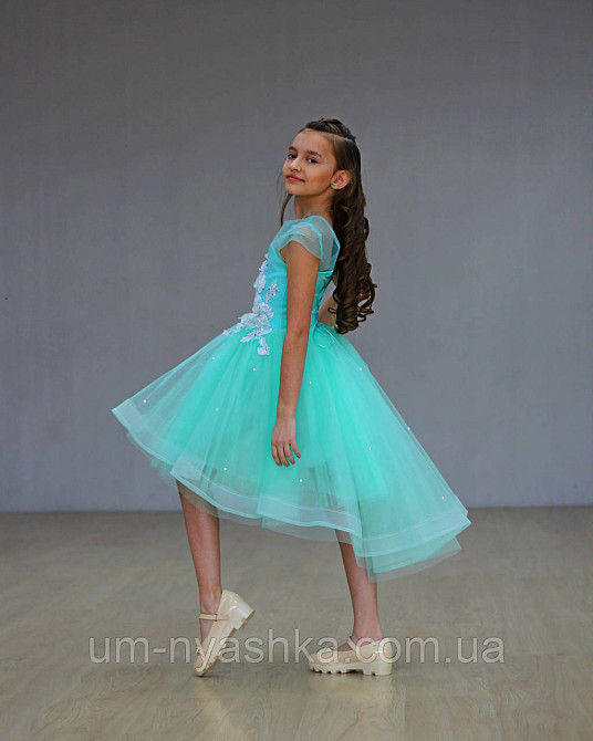 Детское нарядное платье удлиненное сзади 116-134 Кривой Рог - изображение 3